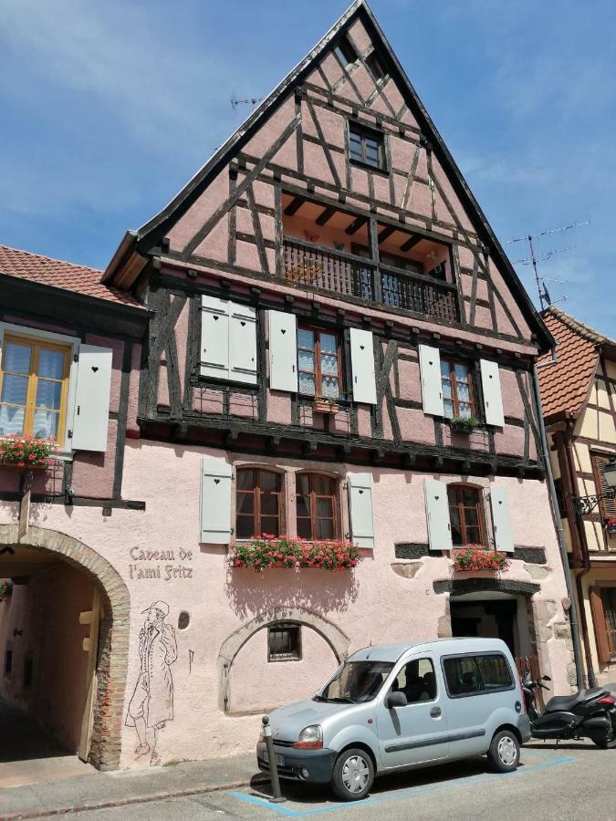 Gite Les Papillons Ribeauvillé Buitenkant foto