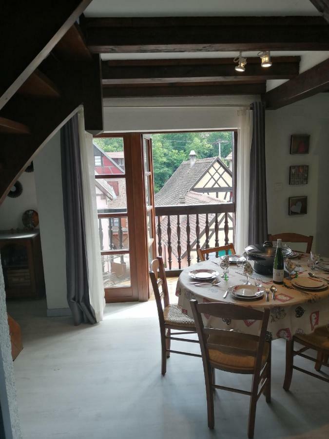 Gite Les Papillons Ribeauvillé Buitenkant foto